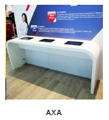 Mobilier commercial Axa