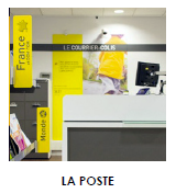 Mobilier commercial La Poste