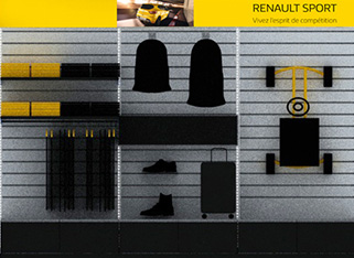 Mobilier commercial Renault Boutique 2